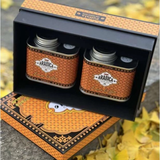 Laos Arabica coffee beans, 1 piece of fine coffee beans, free shipping, hand-brewed coffee, medium and deep roasted coffee beans